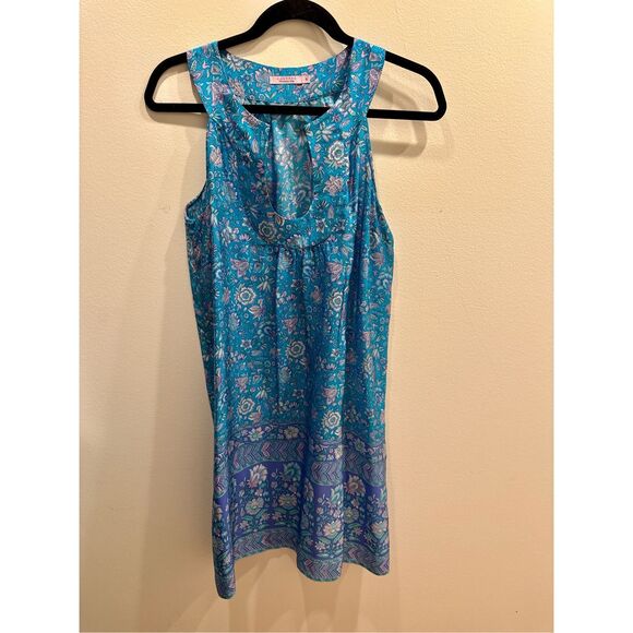 Calypso St. Barth Dresses & Skirts - Rare Calypso St. Barth Silk Floral Shift Dress - Christiane Celle Era - Size Sma